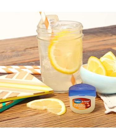Vaseline Lip Therapy Cocoa Butter Mini - Pack of 6, 0.25 Oz Ea | Petroleum Jelly Moisturizer for Soft & Smooth Lips - Buy Online on GoSupps.com