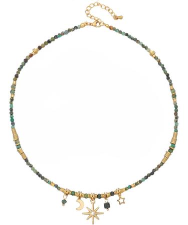 Oralgos Fashionable Metal Chain Necklace with Pearls & Sunflower - Perfect Gift for Parties & Everyday Wear - Buy Online on GoSupps.com