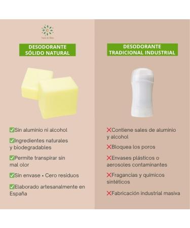  Savia De Alma Natural Solid Wood Deodorant 100g Vegan Eco Friendly & Aluminum Free Neutralises Bad Odors Without Clogging Pores - Buy Online on GoSupps.com