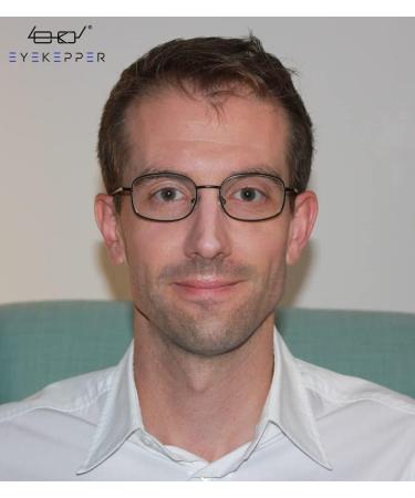 Eyekepper Metal Frame Reading Glasses 4 Pack - Spring Hinge +1.50 Magnification Stylish Black Frames - International Shipping Available - Buy Online on GoSupps.com