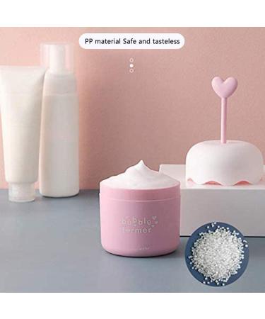 Foam Bubble Maker | Pink Facial Cleanser Foamer Cup | Cute Skin Care Tool for Effortless Cleansing - Buy Online on GoSupps.com