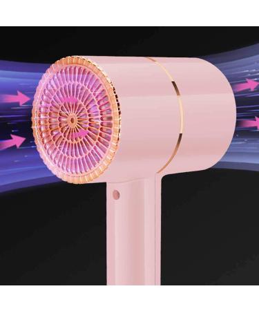 Professional Hair Dryer Ionic Hair Dryer Salon Hairdryer 1200W Constant Temperature Hair Dryer Powerful 3 Speed Settings DC Motor for Heathly Looking Hair Low Noise for Travel and Home Pink - Buy Online on GoSupps.com