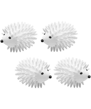 RENHUAVOY 4pcs Dryer Balls Reusable Tumble Dryer Hedgehog Dryer Balls Fabric Softener Ball Clothes Will Come Out Soft Fluffy Fewer Wrinkles and Less Static Cling - Buy Online on GoSupps.com
