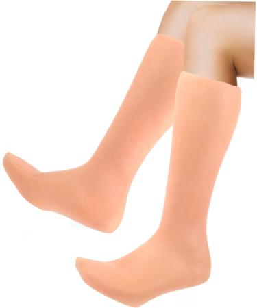 1 Pair Dry Foot moisturizing Socks Women's moisturizing Long Socks for Foot Care Lotion moisturizing Socks Full Foot Elastic Stockings moisturizing sebs Care - Buy Online on GoSupps.com