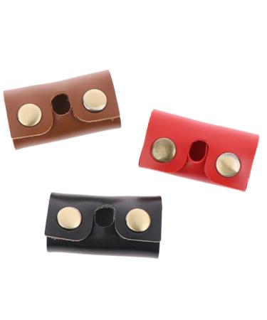 Iwowhero 3st Razor Fall Razor Conductor Razor Razor sleeves sleeves Men Razor Etui For manual razor men's razor leather-pick accessories.