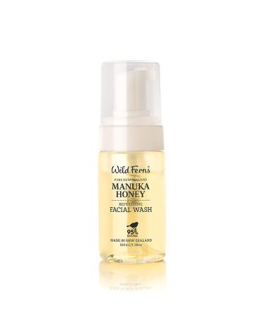 Wild Ferns Manuka Honey Facial Wash - 95% Natural | 100ml - Buy Online on GoSupps.com