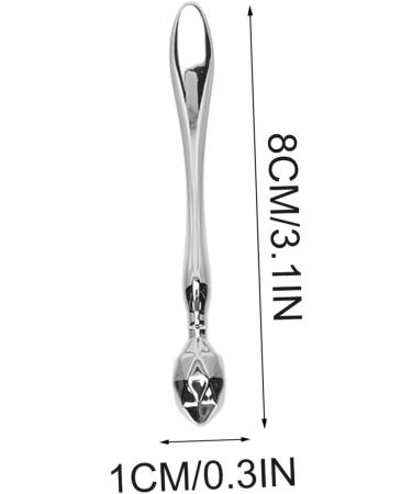 Angoily 2pi ces B tons De Massage Pour Yeux Accessoires De Pour Contour Yeux Fatigue 8x1cm argent - Buy Online on GoSupps.com