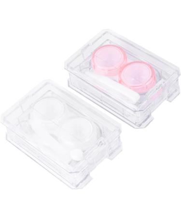 JECOMPRIS Mini Containers for Colored Contact Lenses - 6 Pack Portable Lens Holder & Cleaning Case - Buy Online on GoSupps.com