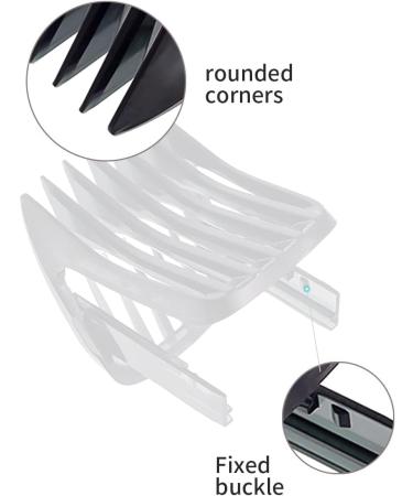 WuYan Attachment Beard Comb for Philips Hair Clipper - Large Size for HC3400, HC3410, HC3420, HC3422, HC3426, HC5410, HC5440, HC5442, HC5446, HC5447, HC5450, 7452 - Buy Online on GoSupps.com