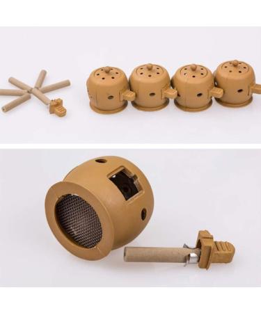 Healifty 3 Set Moxibustion Holder Burners Moxa Sticks Burner Tube Moxibustion Stick Dehumidification Filter - Buy Online on GoSupps.com