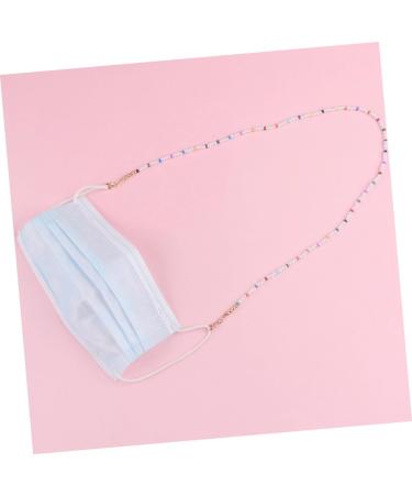 Gatuida 6 Pcs Mask Glasses Hanging Chain - Double Buckle Lanyard for Face Masks & Glasses - Child Pearl & Metal Options - International Shipping Available - Buy Online on GoSupps.com