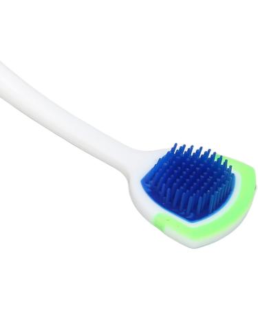 10 Pack Tongue Brush Scrapers - Safe Silicone Tongue Cleaners for Flexible Control | Eco-Friendly Green - Buy Online on GoSupps.com