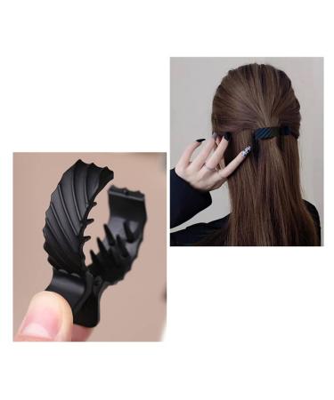 Matte Hair Claw Clips Set - Non Slip Medium Size Hair Clamps for Women and Girls - 3Pcs - Buy Online on GoSupps.com