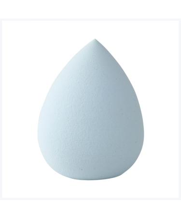 Powder puff 1Pc Cosmetic Puff Powder Smooth Women's Makeup Foundation Sponge Beauty Make Up Tools & Accessories Water Drop Blending Shape Face powder puff (Size : Water Light blue)