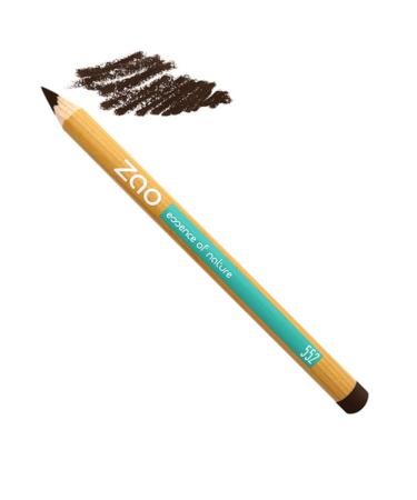 Zao Bamboo Pencil Eyes Lips & Eyebrows 552 (Dark Brown) - 1.14 g - Buy Online on GoSupps.com