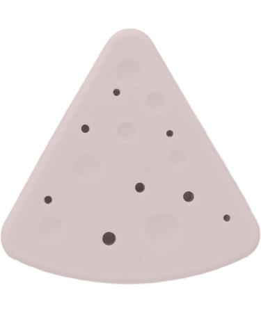 Powder Puff Holder Convenient Triangular Powder Puff Storage Box with Smooth Opening and Dustproof for Home Travel (Chocolate Color) - Buy Online on GoSupps.com