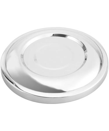 Beaupretty 2-Pack Razor Shell Containers with Lids - Shaving Foam & Soap Bowls for Travel | Silver Medium 2pcs - Buy Online on GoSupps.com