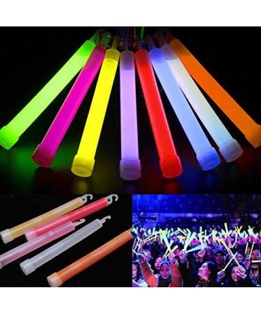 30 Ultra Bright 6 Inch Glow Sticks - 12 Hour Emergency Light Sticks for Camping, Parties, Hurricane Supplies, Earthquake Survival Kit - Buy Online on GoSupps.com