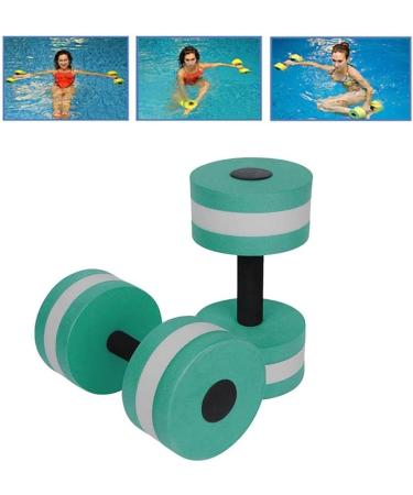 2PCS Water Aerobic Foam Dumbbells Set for Aqua Fitness in Sky Blue - Buy Online on GoSupps.com