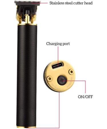 Rechargeable Cordless Hair Trimmer | Low Noise T-Outliner Clipper for Kids & Adults - Buy Online on GoSupps.com