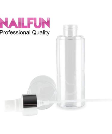 Clear 150ml Refillable Spray Bottle with Atomizer - Empty | Perfect for Travel & Essentials - Buy Online on GoSupps.com