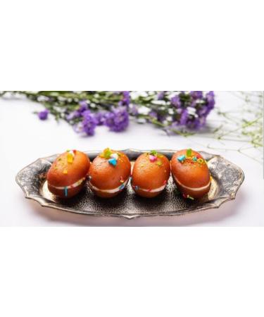 vapewaves Indian Traditional Sweet Gulab Jamun Sandwich 250g Best Gift For All Occasions Raksha Bandhan Rakhi Marriage Diwali Holi Ganesh Chaturthi Festival Treat For Family & Friend - Buy Online on GoSupps.com