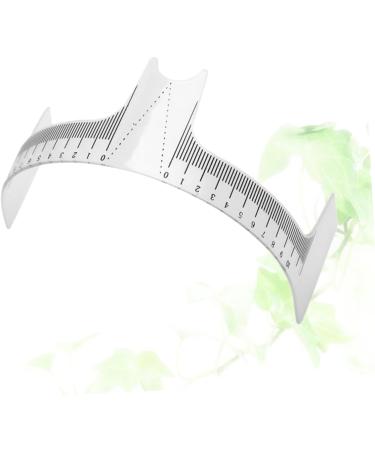 FOMIYES 1pc Mask Eyebrow Ruler Eyebrow Shaper Ruler Flexible Eyebrow Measure Positioning Ruler Major - Buy Online on GoSupps.com