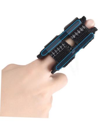 FRCOLOR 5pcs Breathable Finger Splint Set | Portable Finger Joint Brace for Fixation | Adjustable Finger Strap Support | Black - Buy Online on GoSupps.com