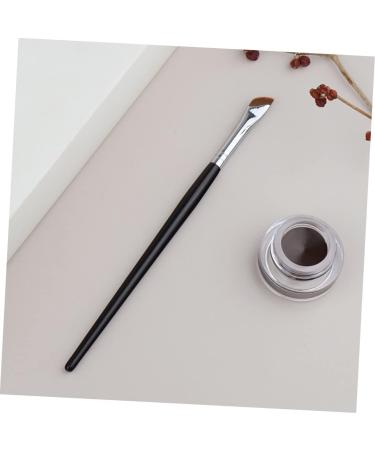 DRESSOOS 2pcs Eyebrow Brush Flat Makeup Brush Eyeliner Brush Slanted Angled Brush Thin Eyeliner Brush Wood - Buy Online on GoSupps.com