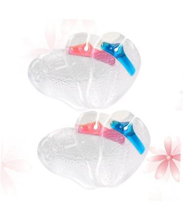 Mobestech Neuroma Pad Sandal Inserts - 6 Pairs Forefoot Cushion Gel Pads for Women | Non-Slip Thong Guards & Prevention for Comfort - Buy Online on GoSupps.com