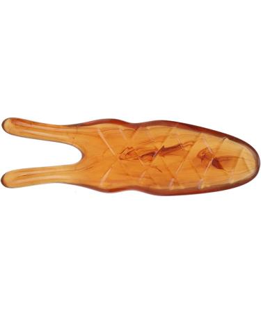 Nose Massager Resin Gua Sha Facial Tool - Nose Shaping Scraper for Women (Amber) - International Shipping Available - Buy Online on GoSupps.com