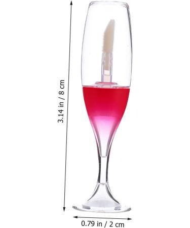 SOIMISS Lot De 12 Tubes De Brillant L vres Mini 8 Ml Forme Verre Vin Rouge Rechargeables Portable Pour Cosm tiques Bouchons - Buy Online on GoSupps.com