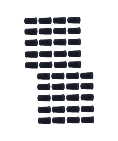 FRCOLOR 40 Pcs Joint Finger Guard Basketball Finger Sleeve Volleyball Thumb Brace Basketball Finger Protector Sports Finger Protective Sleeves Sports Finger Sleeve Basketball Thumb Sleeve