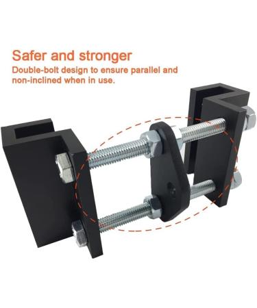 Vanroug Robust Steel Beam Clamp | Heavy Pocket Bracket for Muay Thai MMA Training Gymnastics Climbing | 227 kg Load Capacity - Buy Online on GoSupps.com