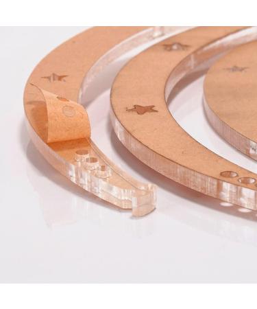 Beavorty 5 sets Shape Bow Horizontal Shaping Eyebrow Marker Measuring Level Measure Line Kit Ruler Mapping - Buy Online on GoSupps.com