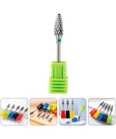 LALAFINA Nail Polisher Creative Nail Bits Drill Bits for Nail Manicure Tools Professional Nail Art Grinding Bits Nail Art Drill Bit Women's Liner Tungsten Steel Alloy Electric 7x1.3cm As Shown 3 - Buy Online on GoSupps.com