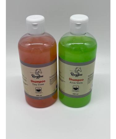 Ruggles Hi Gloss Concentrated Shampoo With Conditioner for Horses Ponies Donkeys and Dogs | Super Concentrated Gentl and Deep Cleansing (500 ml Aloe Vera) 500 ml Aloe Vera - Buy Online on GoSupps.com