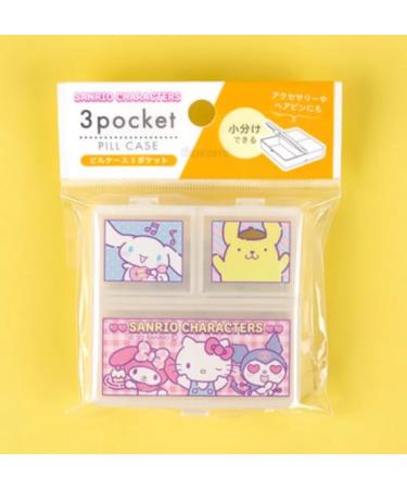 Shop Hello Kitty & Friends 3 Slot Pill and Accessories Organizer - International Shipping Available - Buy Online on GoSupps.com