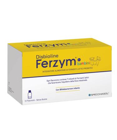 Specchiasol Disbioline Ferzym Children 10 bottles of 10 ml