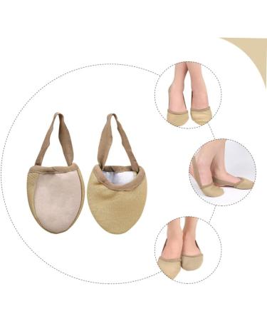 Buy Healvian 3 Pairs Half Palm Toe Sleeve Heel Lifts for Men & Women - Non-Slip Forefoot Pads for Low Cut Liner & Block Heel Shoes - Buy Online on GoSupps.com
