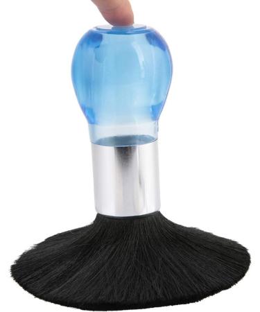 Hairdresser Neck Brushe Soft Wool Neck Duster Neckline and EarsHair Cleaning Hairdressing Styling Tool for Barber Hair Salon(Blue) - Buy Online on GoSupps.com