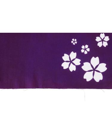 Hyakkasaiho Cyusen Tenugui (Purple) - Premium Kendo Men Tenugui - Buy Online on GoSupps.com
