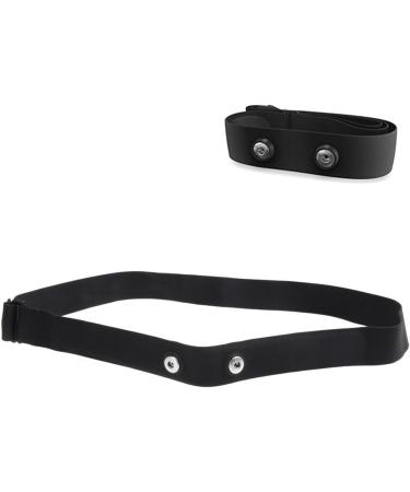 TAOPE Elastic Sports Heart Rate Monitor | Adjustable Chest Strap & CooSpo Original HRM Belt - Black | International Shipping Available - Buy Online on GoSupps.com