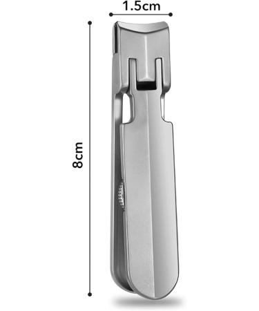 HCHGJKN Nail Clippers Professional Nail Clippers Stainless Steel Nail Cutter Toenail Fingernail Manicure Trimmer Toenail Clippers Pedicure Tool(Schwarz) Black - Buy Online on GoSupps.com