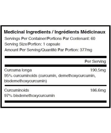 BIOBDMC Pro NovoCurcumin-BioBDMC50-Next Generation Highly Enhanced Curcumin-240 Capsules - Buy Online on GoSupps.com