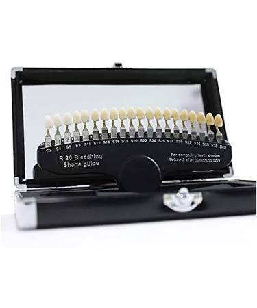 oiakus Teeth Whitening Course Followed by Dentists Professional 3D Porcelain Teeth Whitening Shade Chart R-20 for Teeth Whitening Course Followed by Dentists. - Buy Online on GoSupps.com