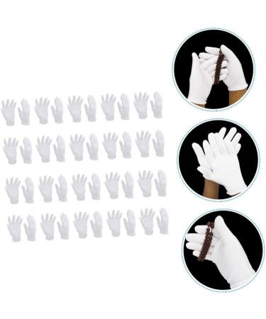 16 Pairs White Cotton Gloves Tool Gloves Black Cotton Gloves Warm Gloves Cotton Inspection Gloves Ladies Mittens Polishing Gloves Industrial Gloves Soft Jewelry Work - Buy Online on GoSupps.com