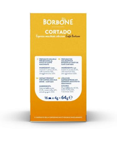 Bourbon Coffee 96 Caffe Borbone Capsules Compatible with Lavazza a Modo Mio Cortado Espresso Macchiato L Emporio del Caff  - Buy Online on GoSupps.com