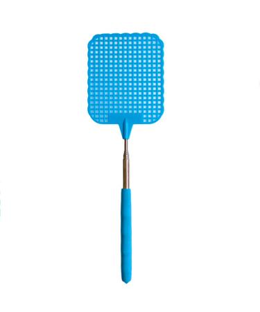 Olakin Fly Swatter Insect Swatter Extendable Swatter Fly Catcher for Flies Mosquitoes and Insects Pest Control (Blue)