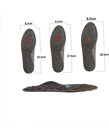 NOLITOY Foot Care Insoles - Acupressure & Massage Shoe Inserts for Plantar Reflexology | Premium EVA Foam Insoles for Sports & Comfort - International Shipping Available - Buy Online on GoSupps.com